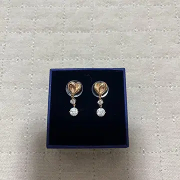 Swarovski 하트형 크리스탈 귀걸이