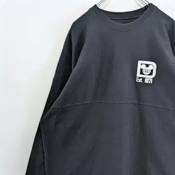 US 구제 의류 디즈니 WDW 스피릿 저지 롱티 블랙 XL