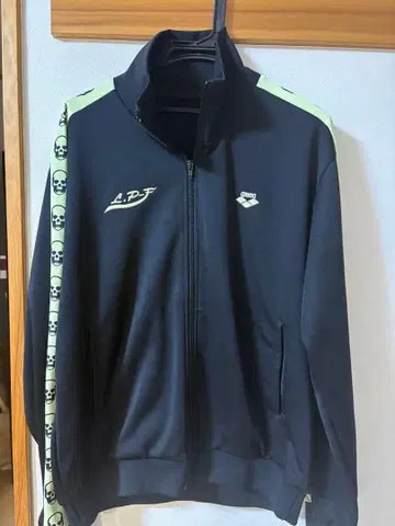 (레어) 루시안 x arena 스컬 패턴 블랙 저리 상하의