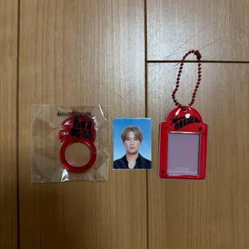 후카호리 미라이 증명사진 네임링 미니 카드 케이스 IMPACT 가챠 세트