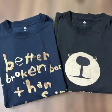 몽벨 반팔 티셔츠 2장 세트