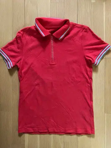 ARMANI Exchange 피케 셔츠 빨간색