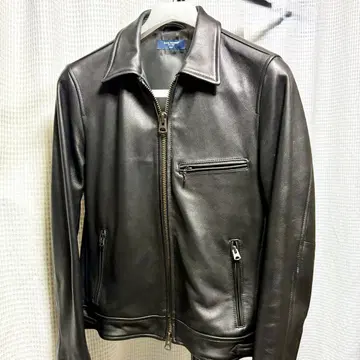 새상품급! BACK NUMBER 램 가죽 싱글 라이더 M 사이즈