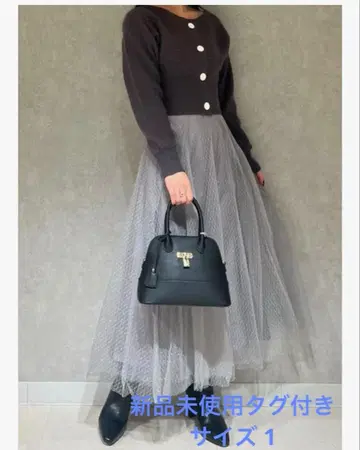 스나이델 가디건x샤샤 스커트 세트