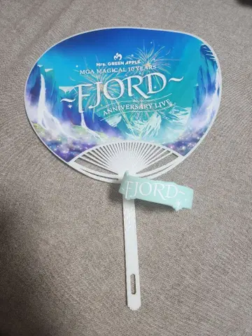 Mrs.GREEN APPLE FJORD 입장자 특전 러버 밴드 부채