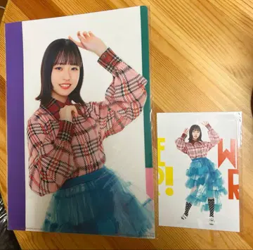 히나타자카46 전시회 WE R! 클리어 파일 엽서 쇼겐지 요코