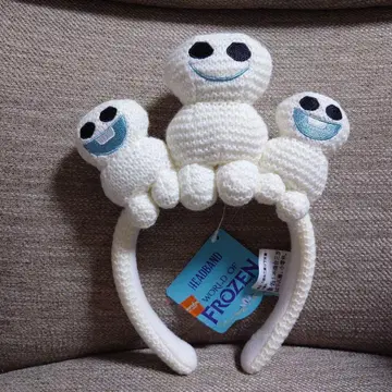 [홍콩 디즈니] 안나 스노우 기스 머리띠