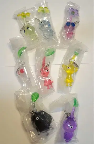 피크민 메지루시 액세서리 1&2 8종 세트