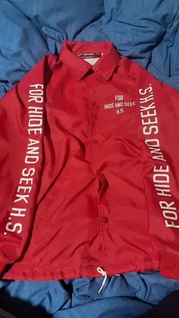 HIDE AND SEEK H.S. 나일론 자켓