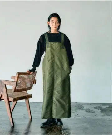 니코앤드 타마무시 벌룬 맥시 오버롤 스커트