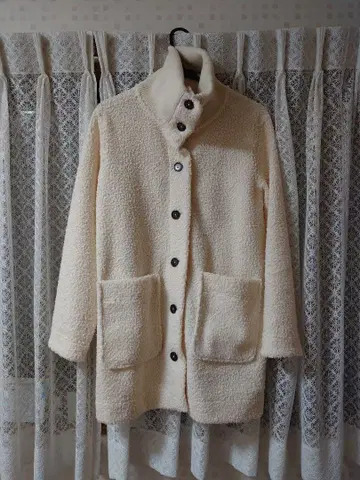 [새상품급] LANDS'END 보아 코트