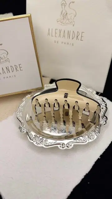 ALEXANDRE DE PARIS 헤어 클립 트레이