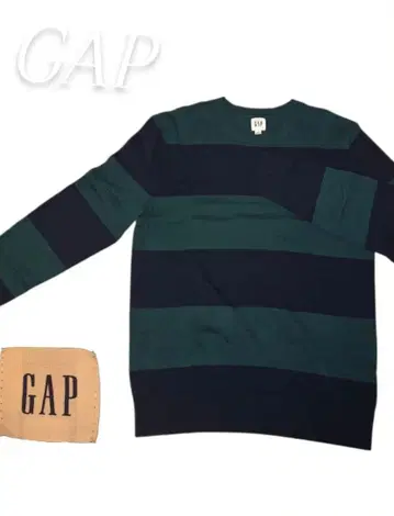 GAP 보더 니트 ( M )