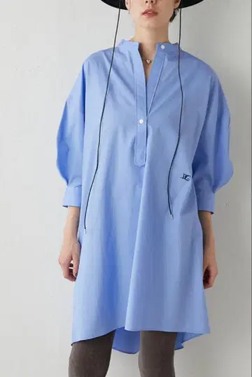 Whim Gazette 튜닉 셔츠