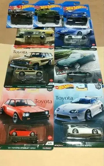 [미개봉 새상품] 핫휠 프리미엄 6대 + 증정 3대