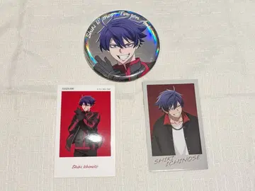 [토겐안키] 이치노세 시키 빅 캔 배지 외 3종 세트