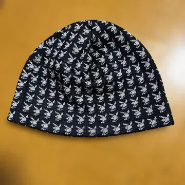 PLAY BOY 여성용 비니 코튼