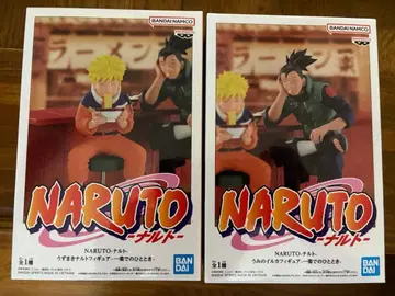 나루토 이치라쿠에서의 한때 나루토 이루카 피규어