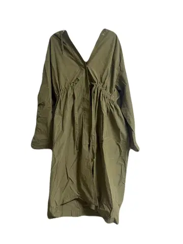 여성용 후드 부착 코트