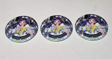 큐어 화이트 캔뱃지