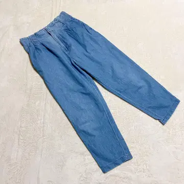 로리즈팜 * 바지 데님 테이퍼드 하이웨스트 (L)
