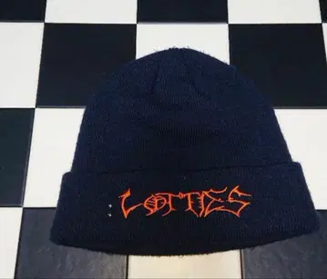 스트릿 스타일 lotties 니트 모자