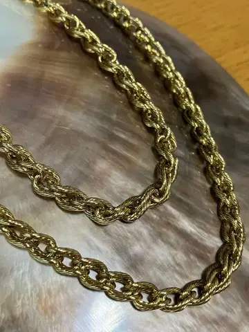 빈티지 목걸이 골드 컬러