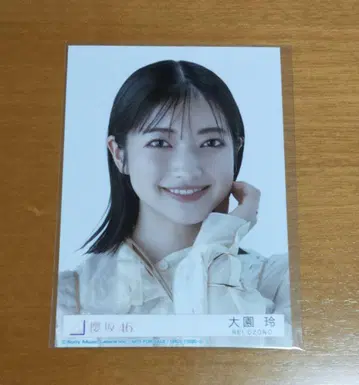 사쿠라자카46 오오조노 레이 addiction 봉입 브로마이드