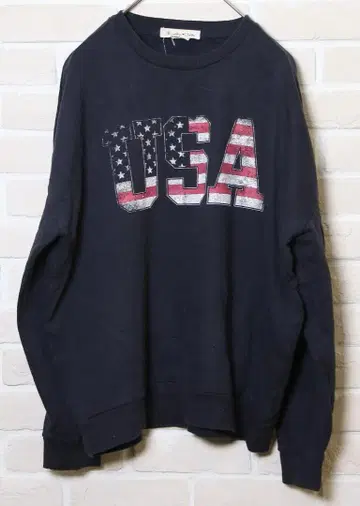 미국 빈티지 USA 라운드넥 맨투맨 M