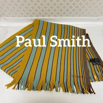 폴스미스 Paul Smith 스트라이프 머플러 택 포함