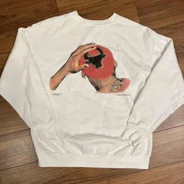 로드맨 맨투맨 빈티지 90's XL 화이트 조던 풍차