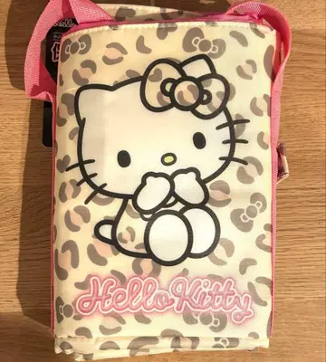 시마무라 산리오 키티 헬로키티 레오파드 무늬 보냉백