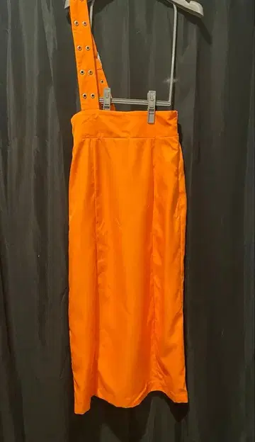 jouetie 오렌지 원 숄더 스커트