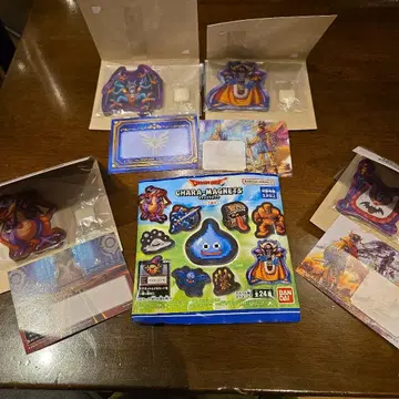 드래곤 퀘스트 캐릭터 마그네츠 4마왕 세트 용왕/하곤/시도/조마