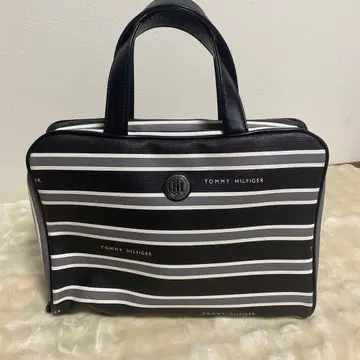 TOMMY HILFIGER 스트라이프 토트백