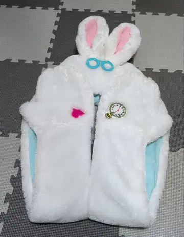 원더랜드 앨리스 토끼 머플러 캡