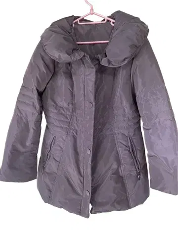 Istana 이스타나 M 퍼플 다운 코트 다운 자켓 미들 기장