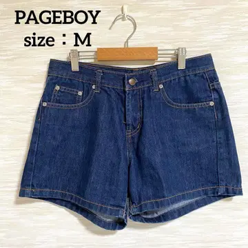 페이지 보이 PAGEBOY 데님 숏팬츠 [ M ] 청바지 1233