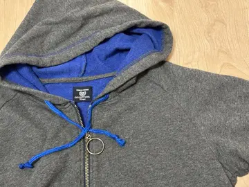 더블 지퍼 후드티 y2k archive