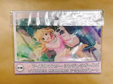 사토 신 타워 레코드 콜라보 아크릴 플레이트