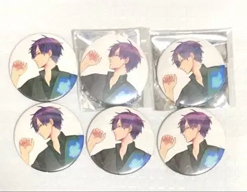 우라시마사카타센 시마 등신 캔뱃지 러스플레 시마사카 벌스데이 화이트 배경