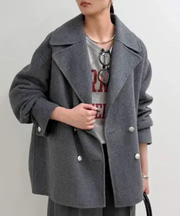 [LOUNGEDRESS] 미들 리버 코트 그레이