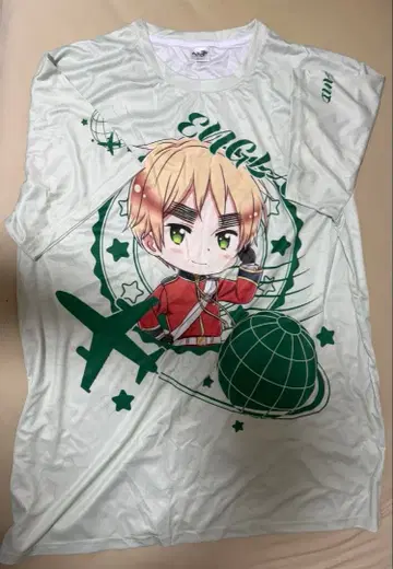 헤타리아 AGF 풀 그래픽 티셔츠 영국