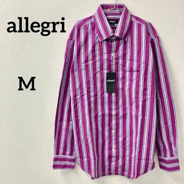 allegri 스트라이프 셔츠 46 M 사이즈 택 포함 새상품