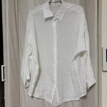 화이트 100% 코튼 셔츠