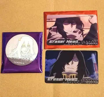 아이자와 쇼타 이레이저 헤드 원화 캔뱃지 클리어 카드 히로아카 비질란테