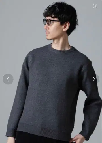 크루넥 니트 (나노 유니버스)