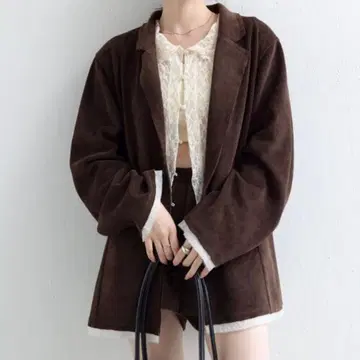 Kastane 셋업 코듀로이 오버 자켓, 숏팬츠