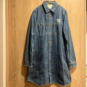 Lee 데님 롱 셔츠