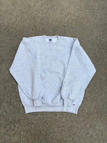 러셀 애슬레틱 맨투맨 USA XL 그레이